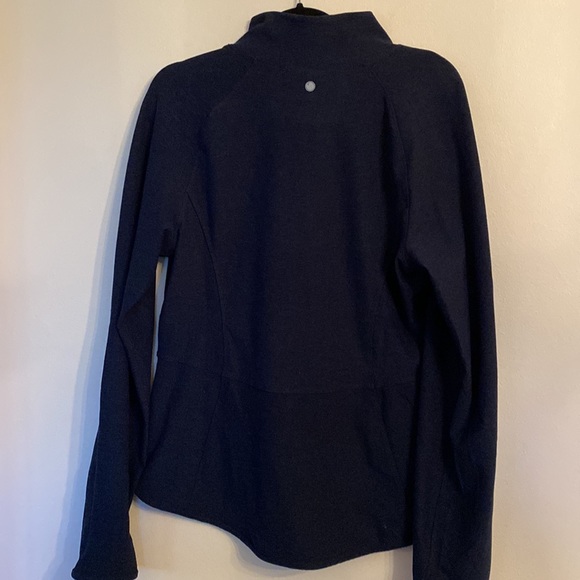 Yogalicious Zip Front Navy Blue Jacket Size XXL - Picture 6 of 7